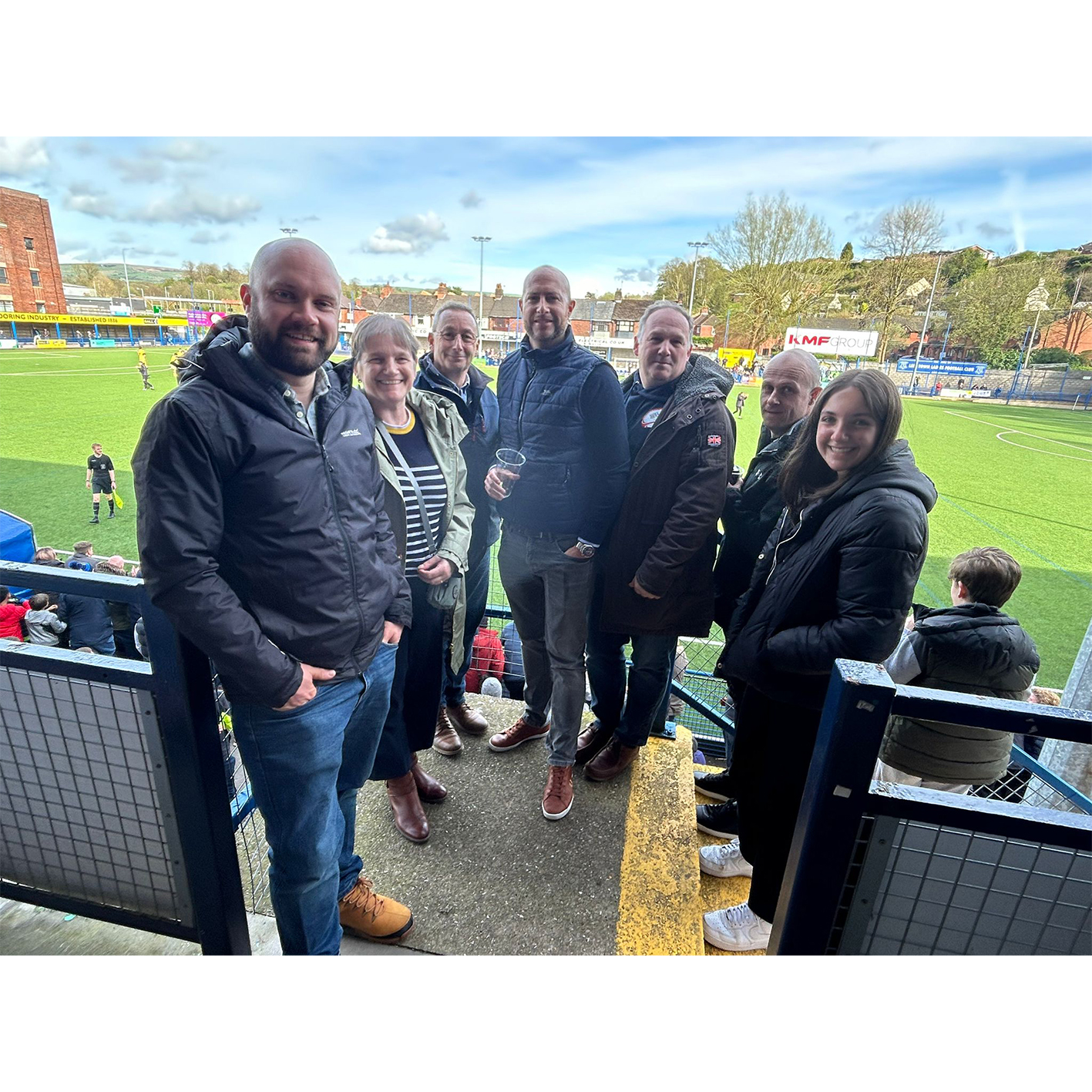 Falco Sponsors Leek Town Football Club Home Match – A Game That Saw Leek Town Lift the NPL West Trophy